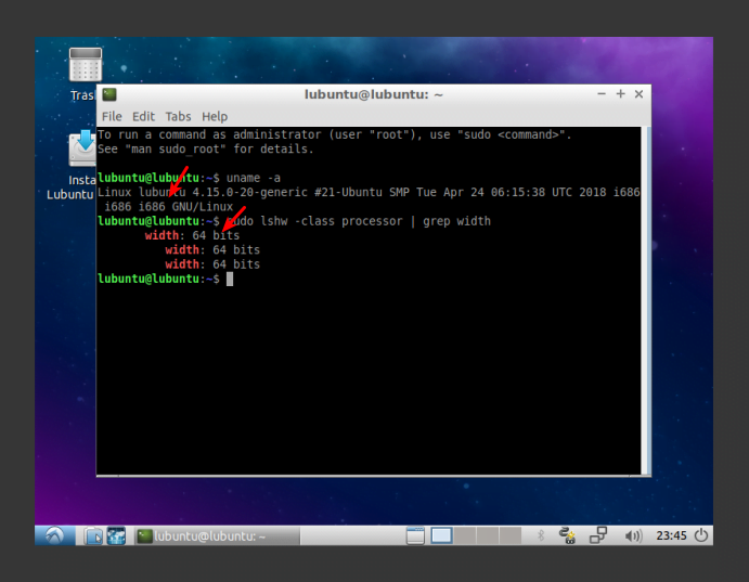 32 vs 64 bit demonstration