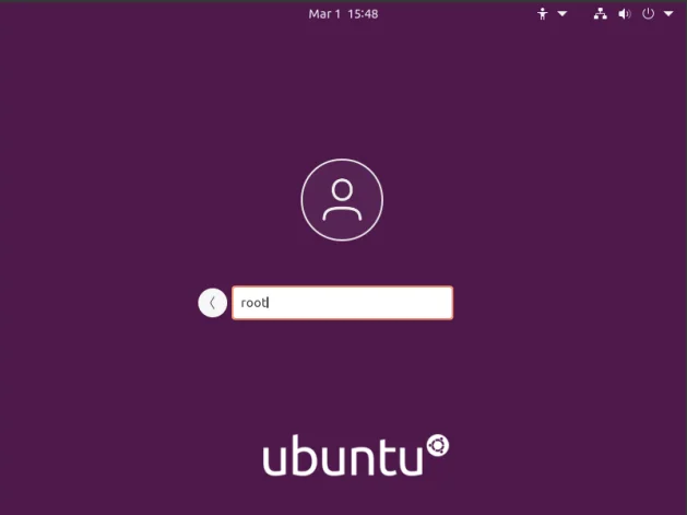 type in root