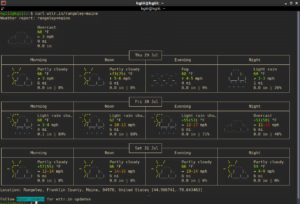 Weather In The Terminal? We can do that! • Linux Tips