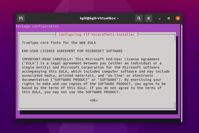 accept the eula