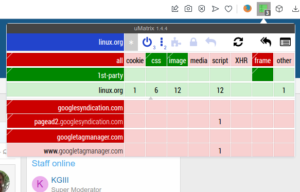 uMatrix in Opera.