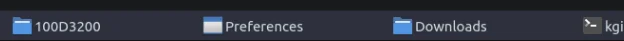 the lubuntu task manager without window grouping enbled